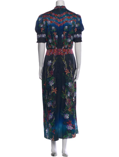 Saloni Silk Long Dress