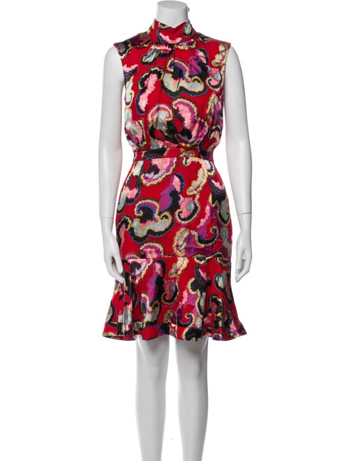 Saloni Printed Mini Dress