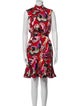 Saloni Printed Mini Dress