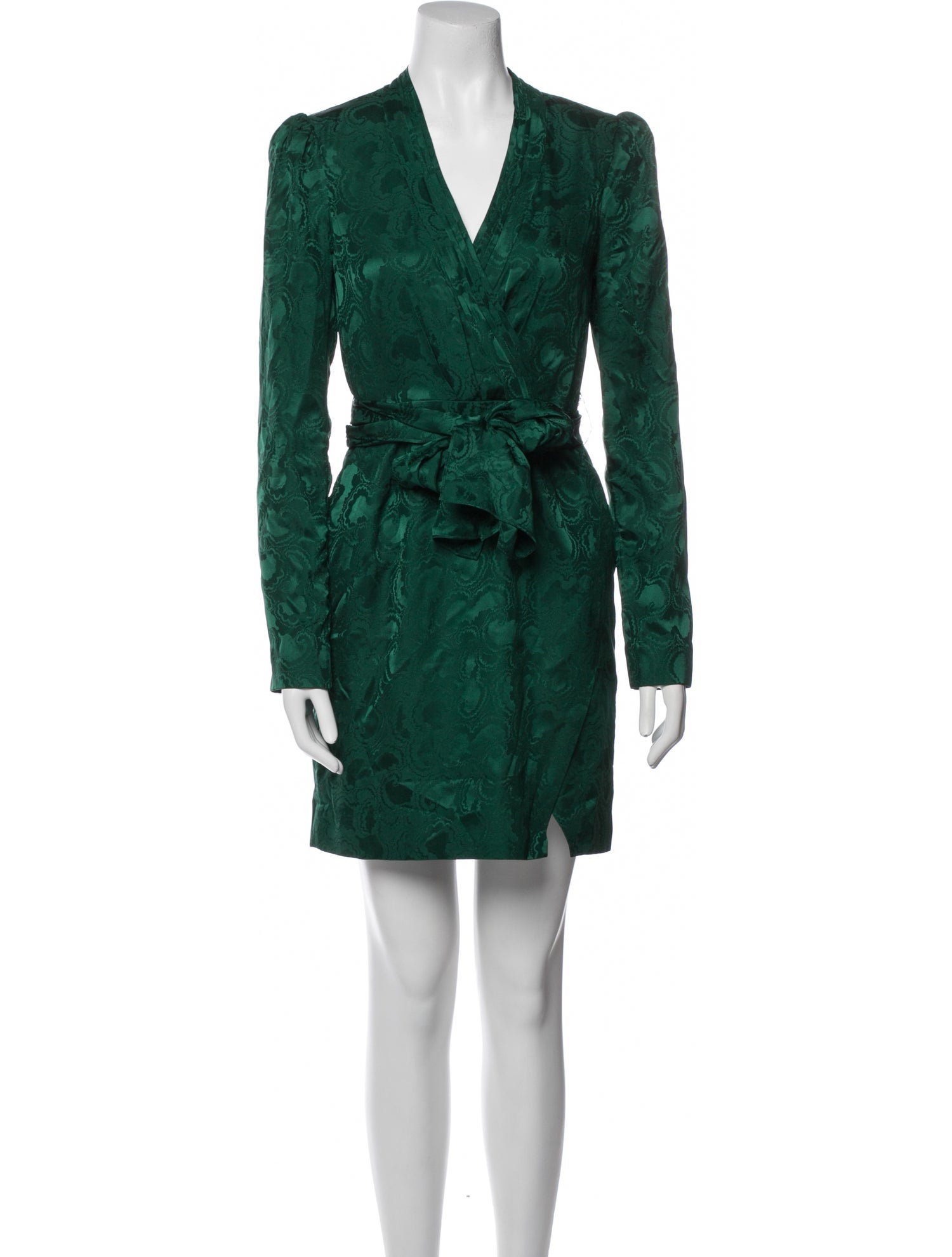 Saloni Silk Mini Dress