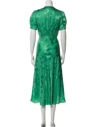 Saloni Silk Long Dress