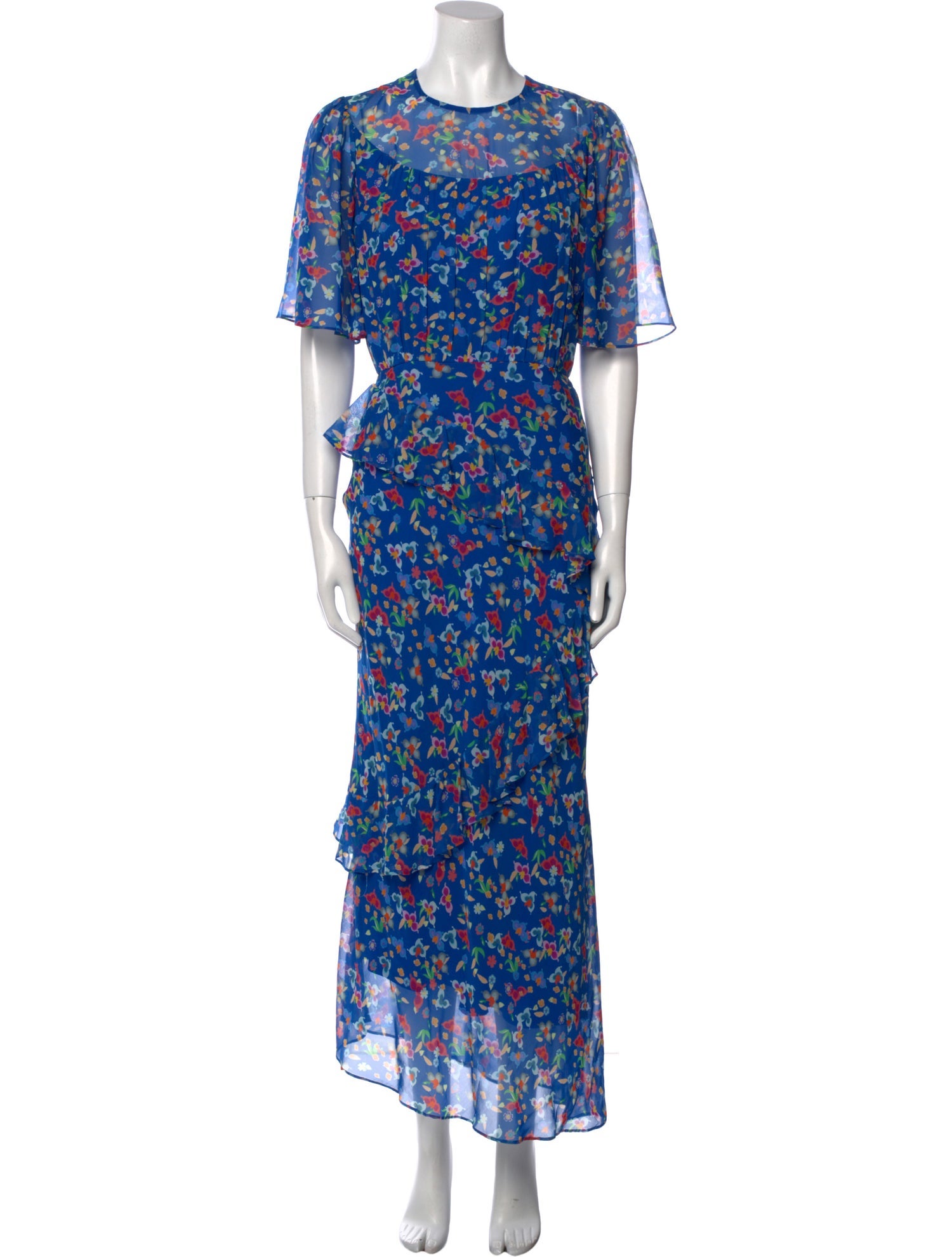 Saloni Silk Long Dress