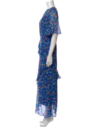 Saloni Silk Long Dress
