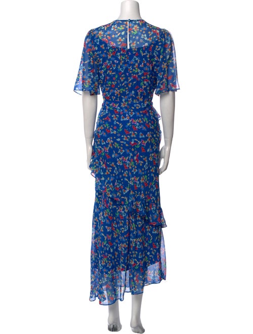 Saloni Silk Long Dress