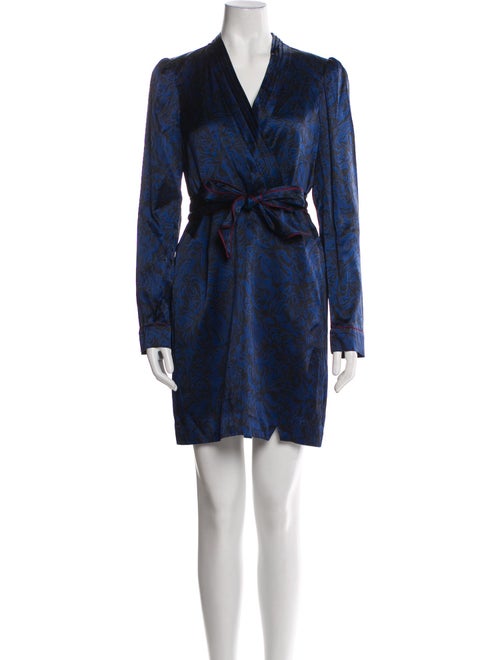 Saloni Silk Mini Dress