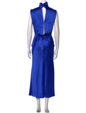 Saloni Silk Long Dress