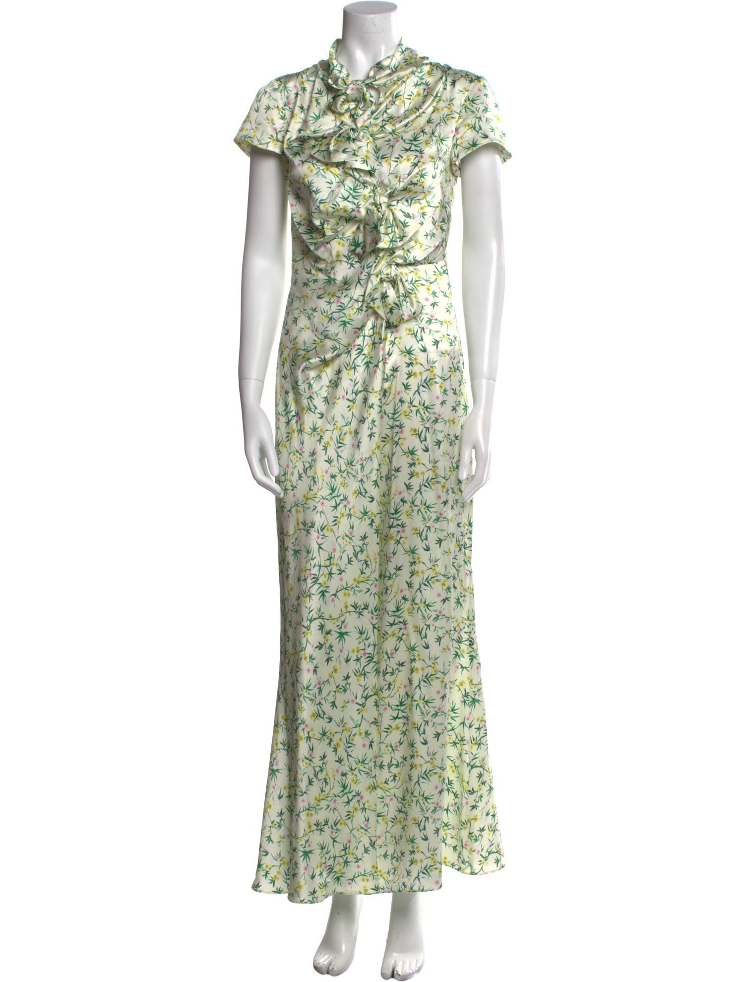 Saloni Silk Long Dress