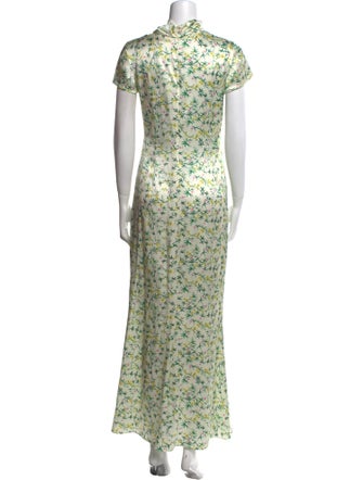 Saloni Silk Long Dress