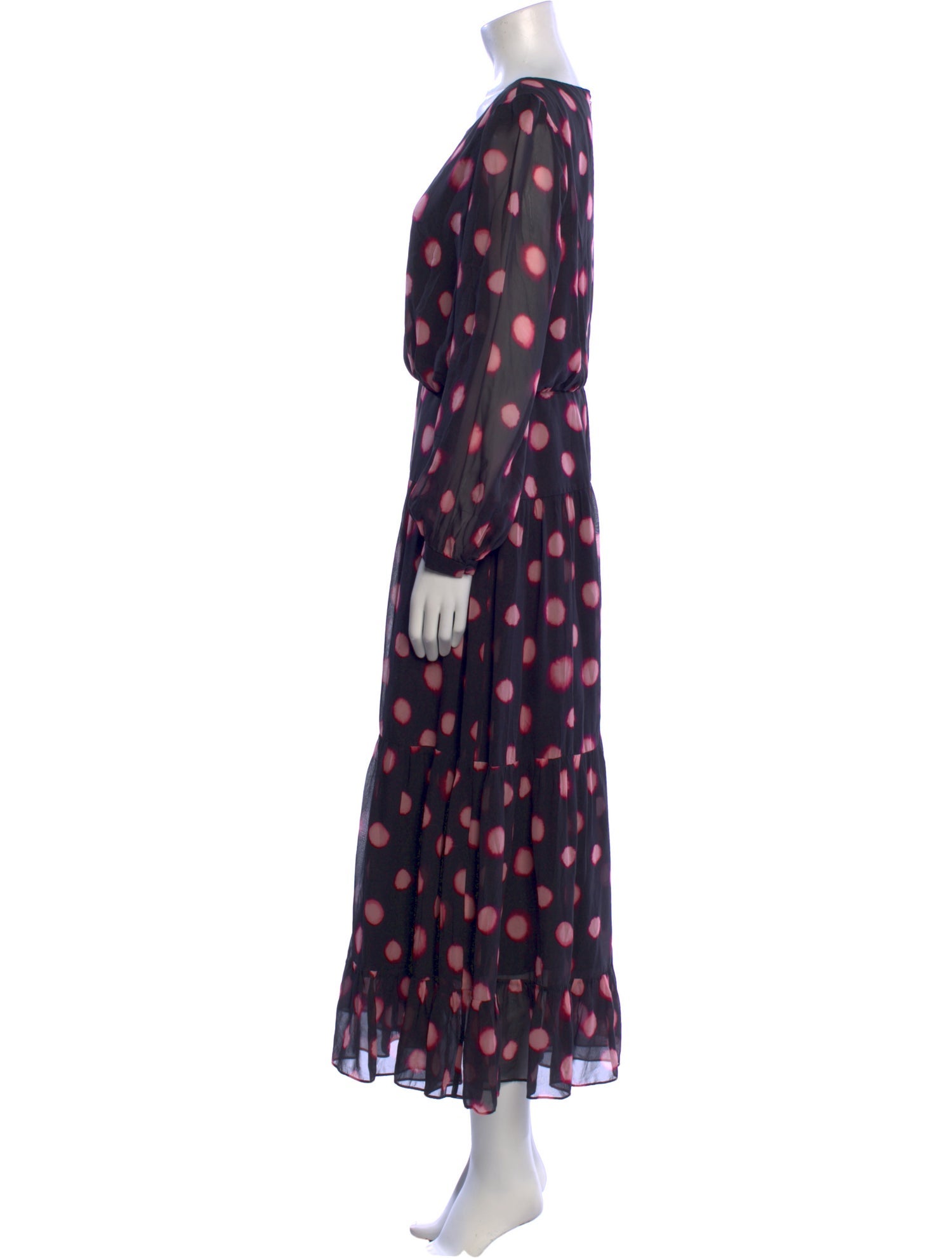 Saloni Silk Long Dress