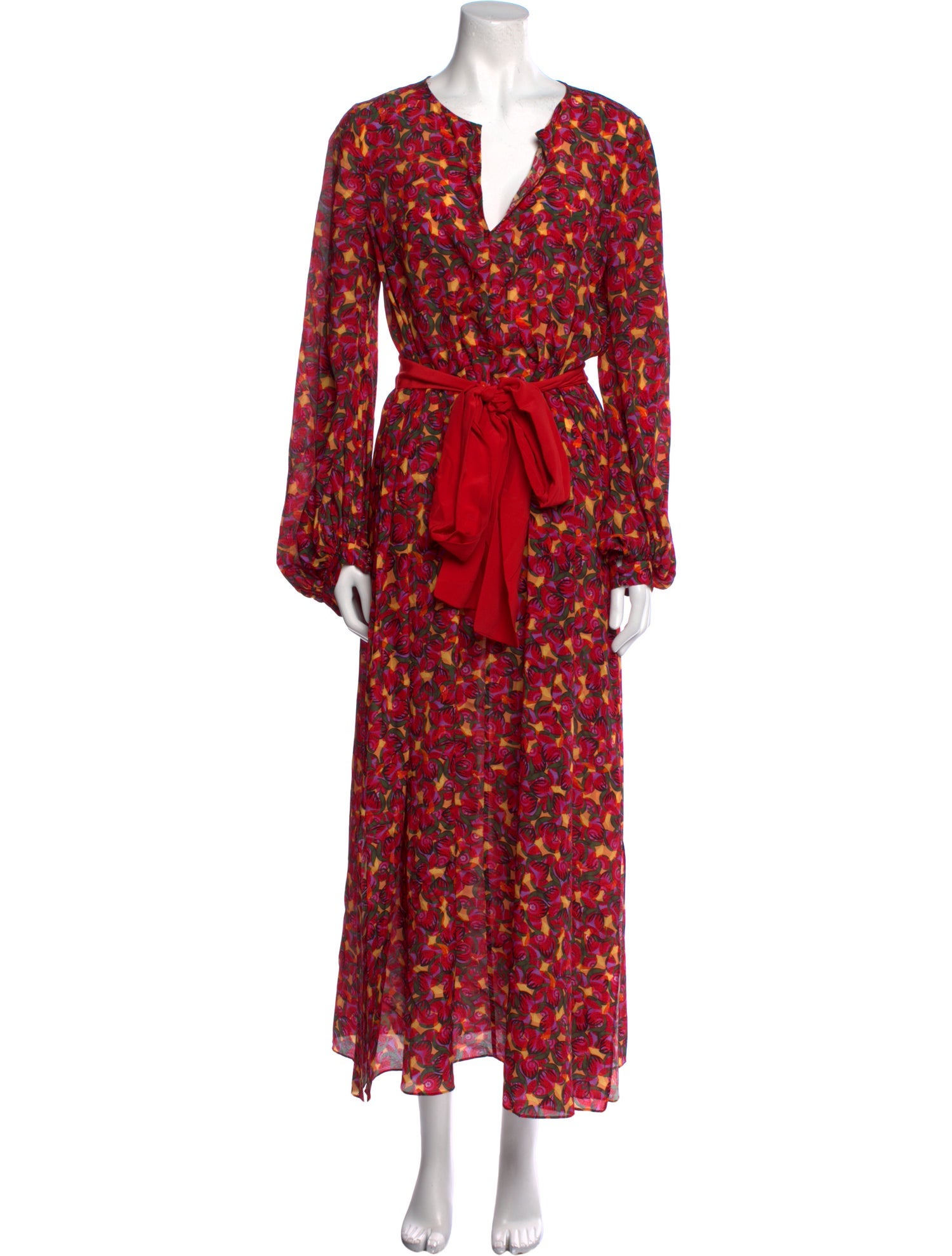 Saloni Silk Long Dress