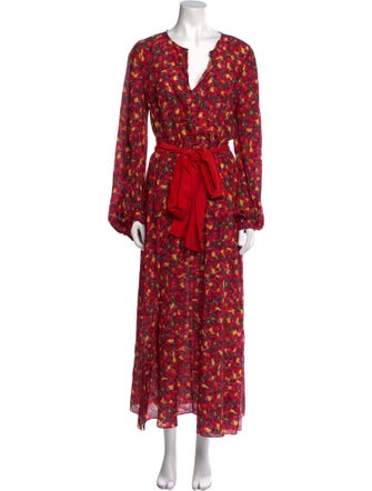 Saloni Silk Long Dress