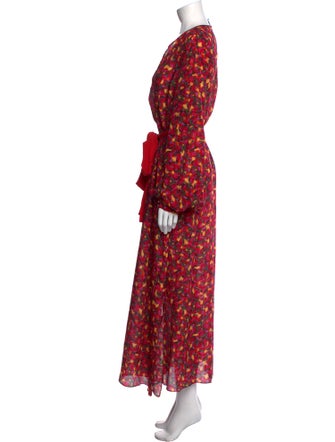 Saloni Silk Long Dress