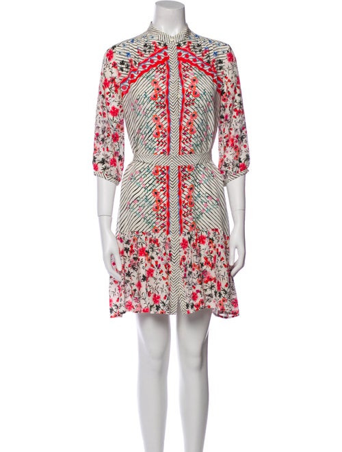 Saloni Silk Mini Dress