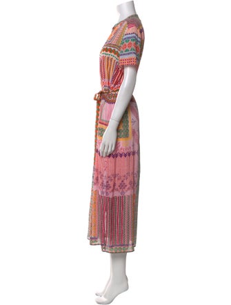 Saloni Silk Long Dress