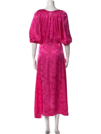 Saloni Silk Long Dress