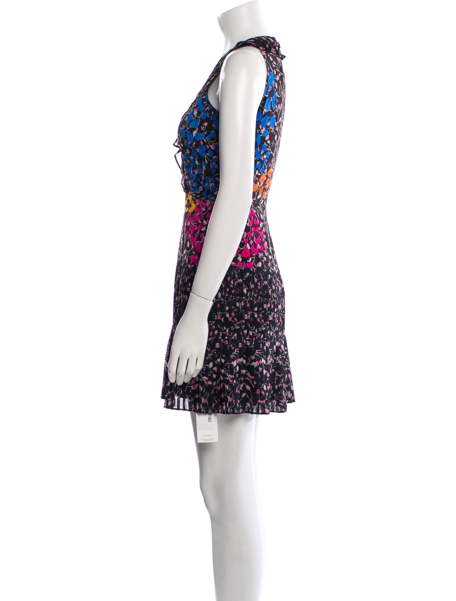 Saloni Silk Mini Dress