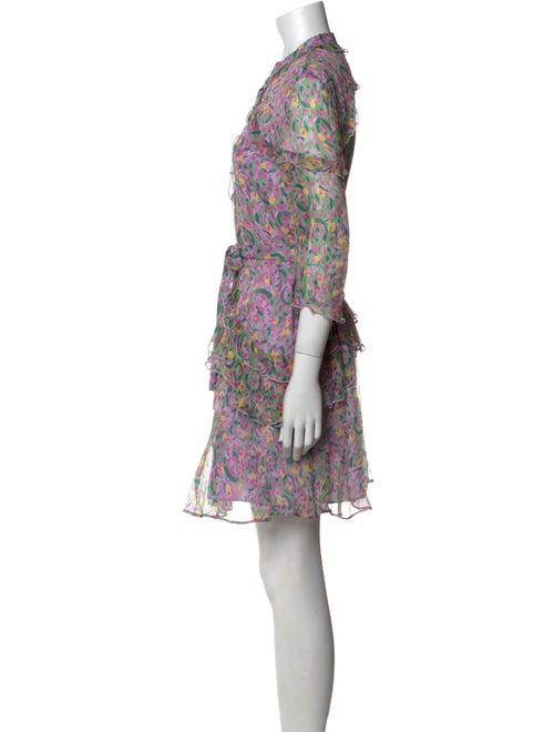 Saloni Silk Mini Dress