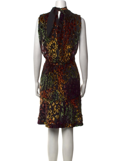 Saloni Printed Knee-Length Dress