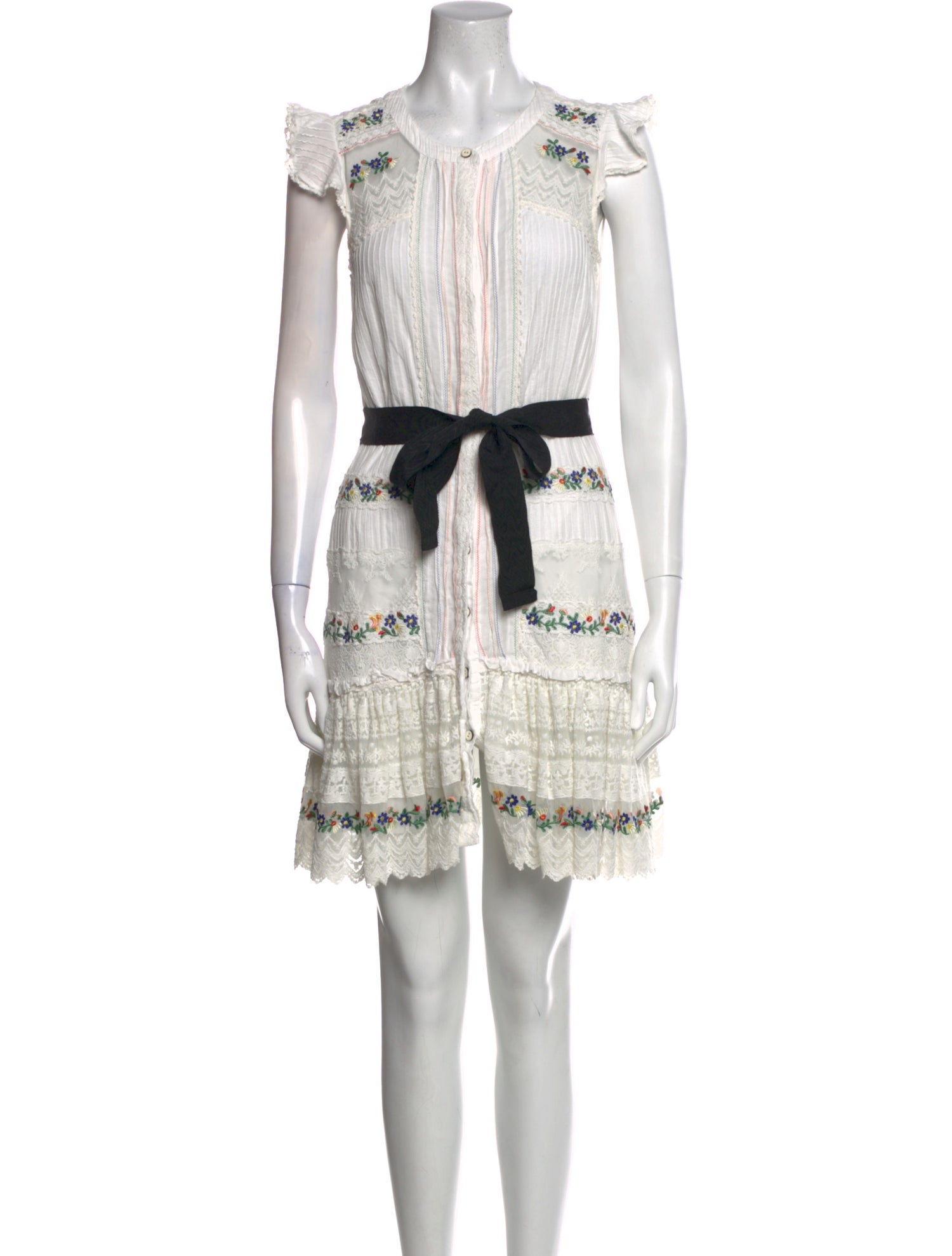 Saloni Printed Mini Dress