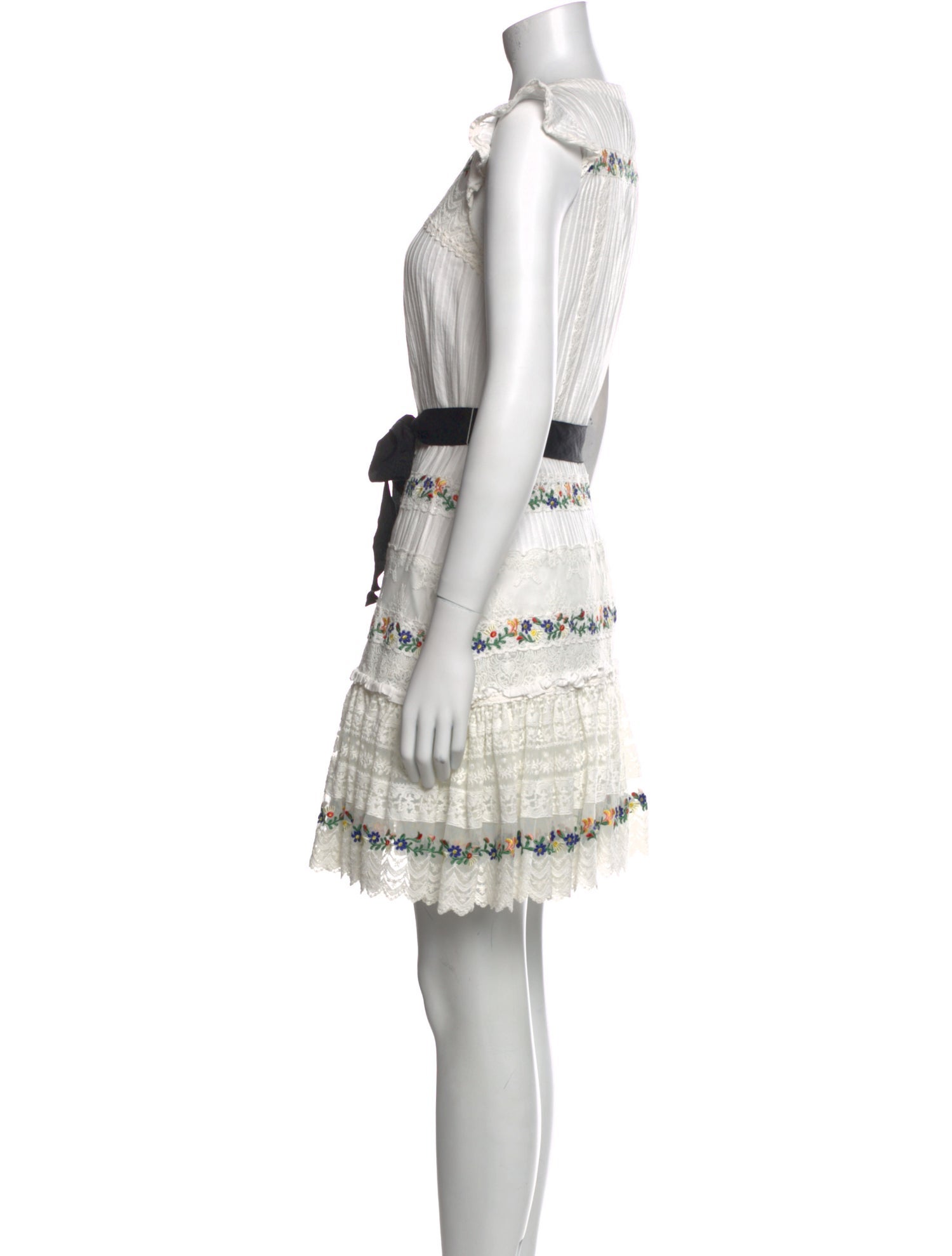 Saloni Printed Mini Dress