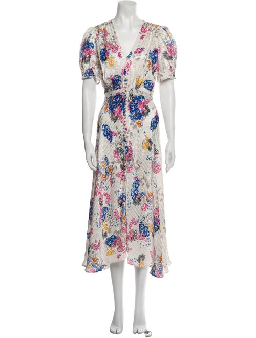 Saloni Silk Long Dress