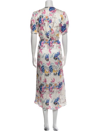 Saloni Silk Long Dress