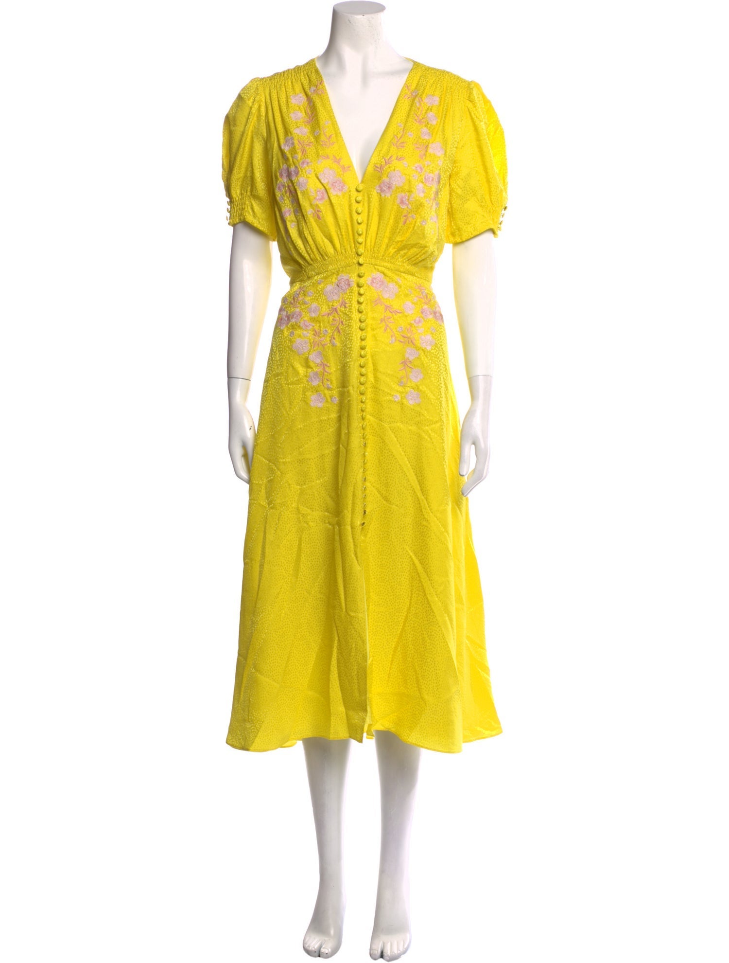 Saloni Silk Long Dress