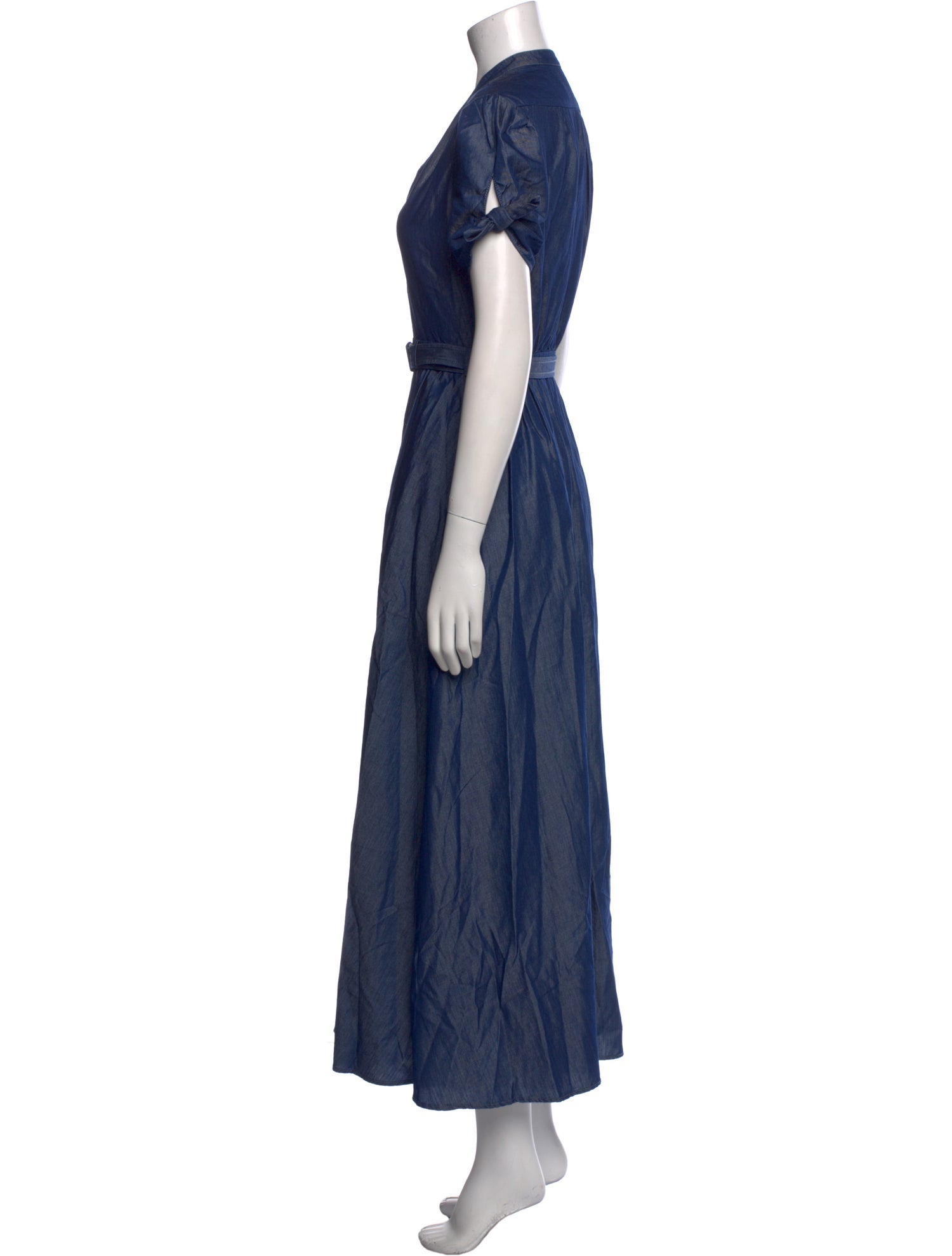 Saloni V-Neck Long Dress w/ Tags