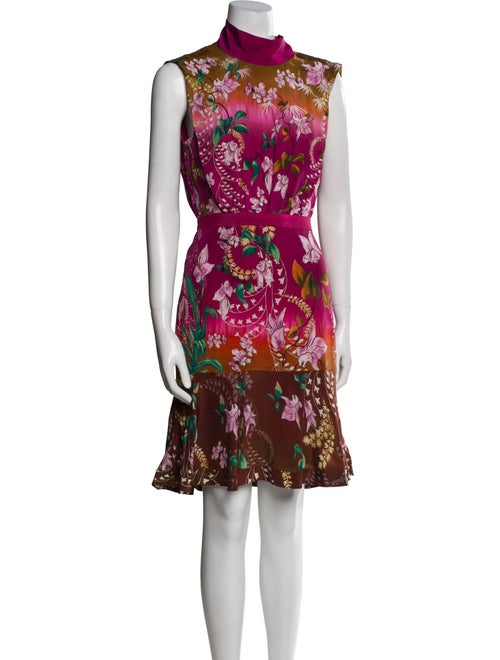 Saloni Silk Mini Dress