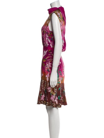 Saloni Silk Mini Dress