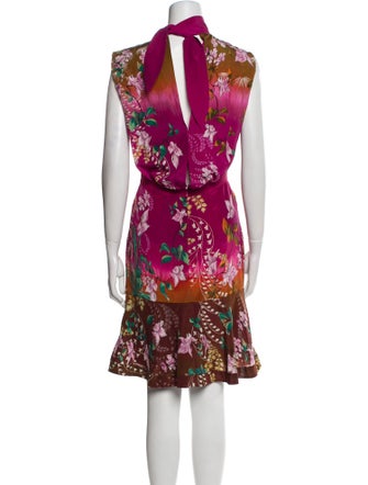 Saloni Silk Mini Dress