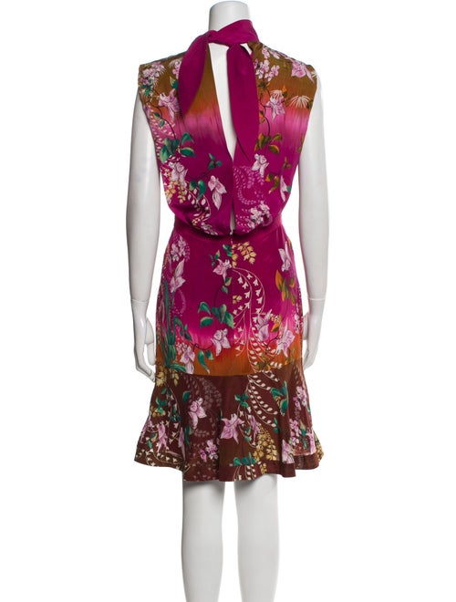 Saloni Silk Mini Dress