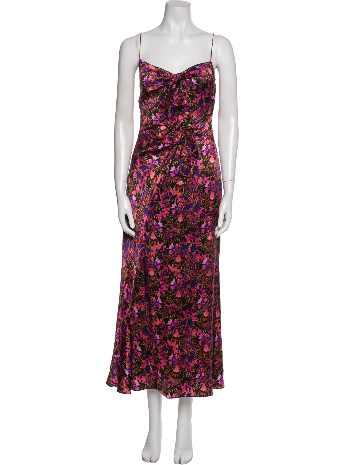 Saloni Silk Long Dress