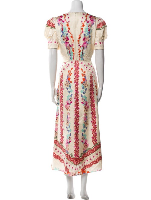 Saloni Silk Long Dress