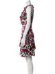 Saloni Floral Print Mini Dress