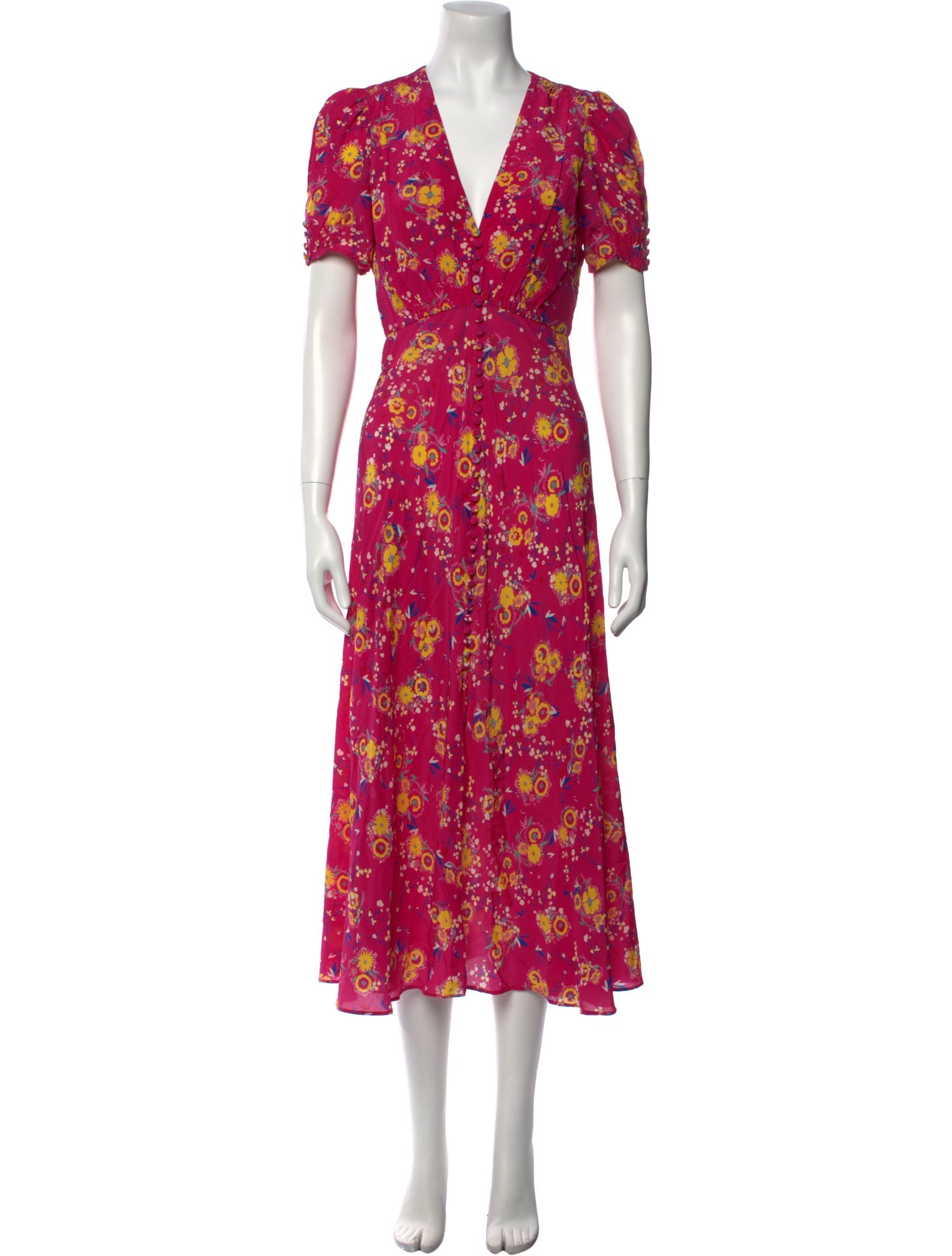 Saloni Silk Long Dress