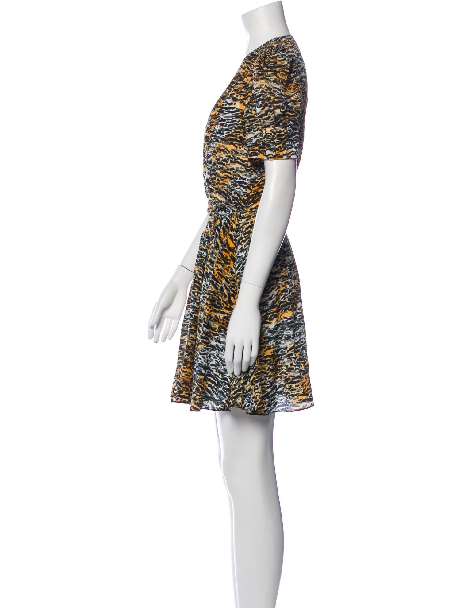 Saloni Silk Mini Dress