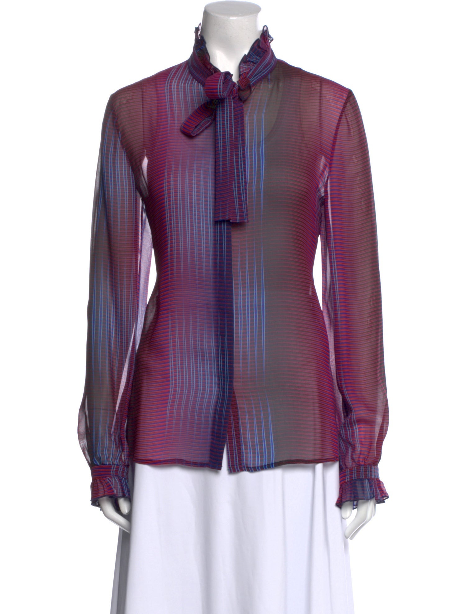 Saloni Silk Printed Blouse