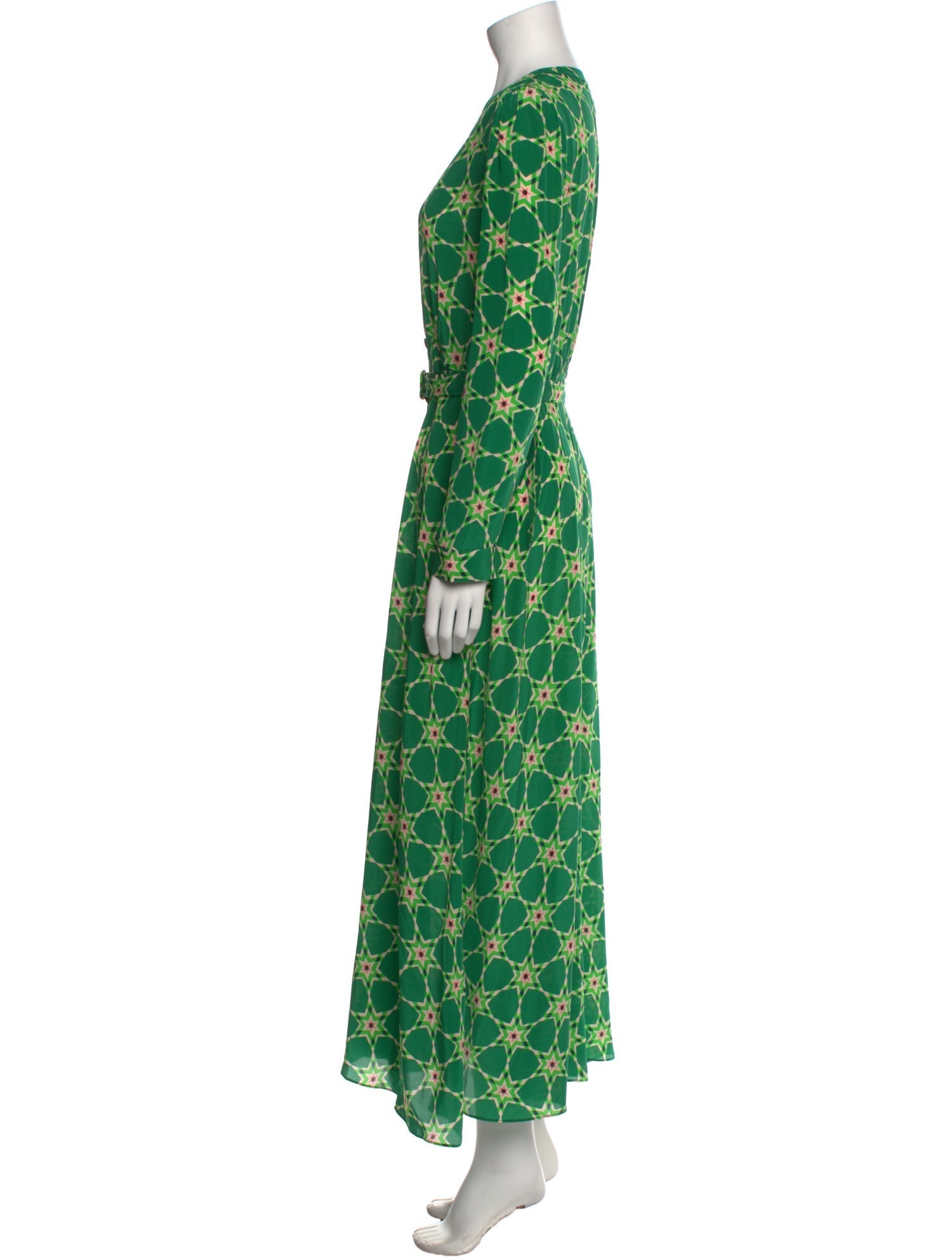 Saloni Silk Long Dress