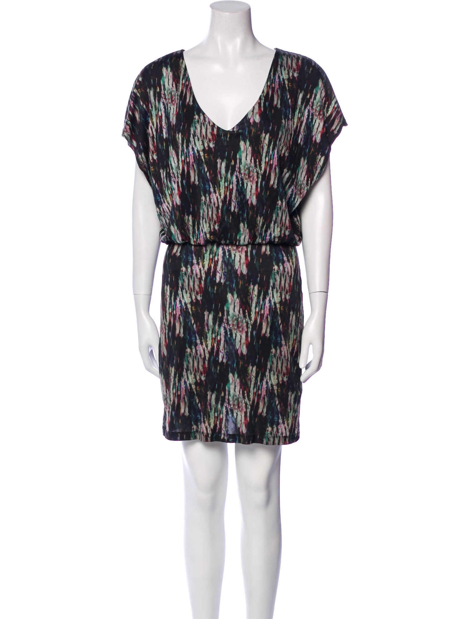Saloni Printed Mini Dress