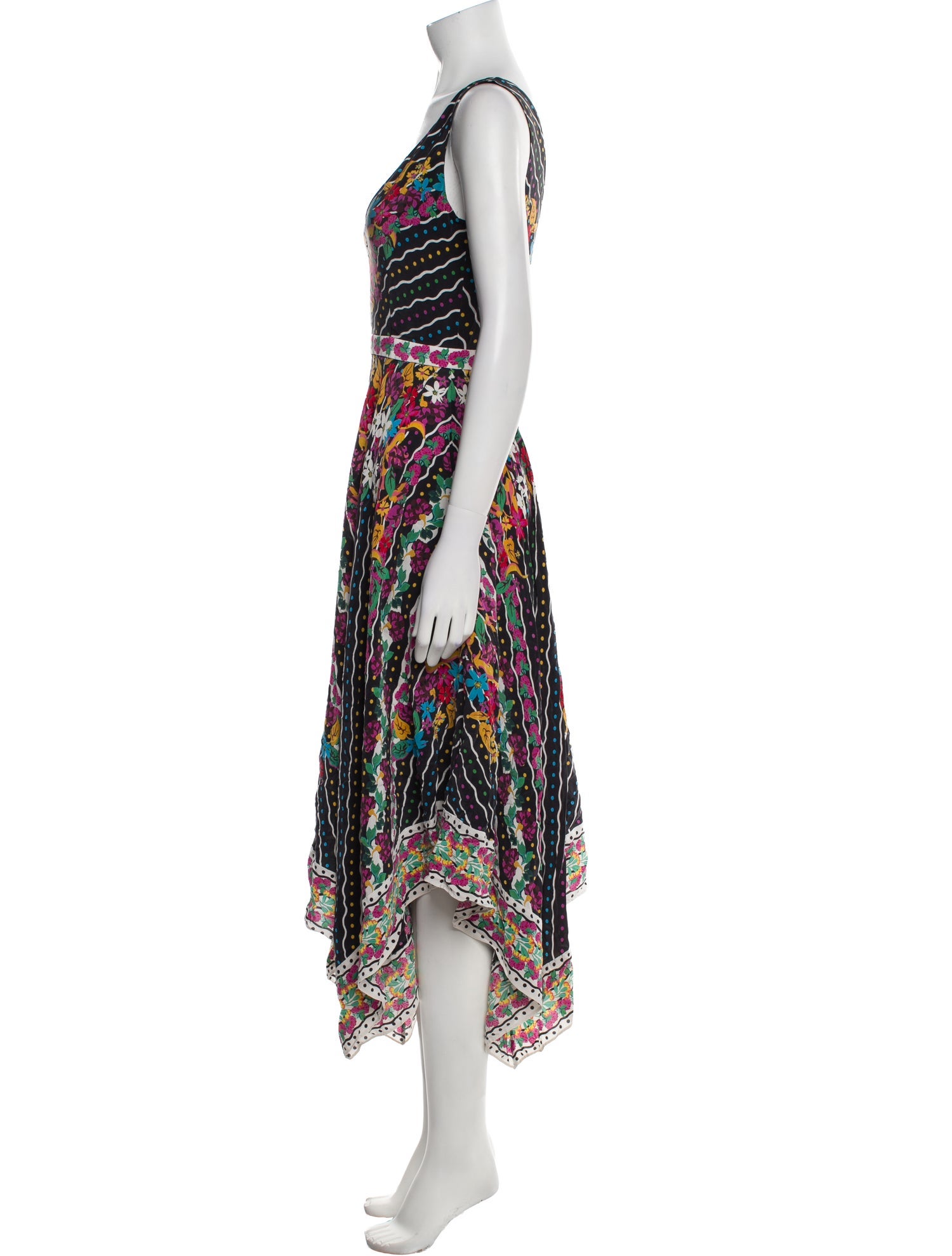Saloni Silk Long Dress