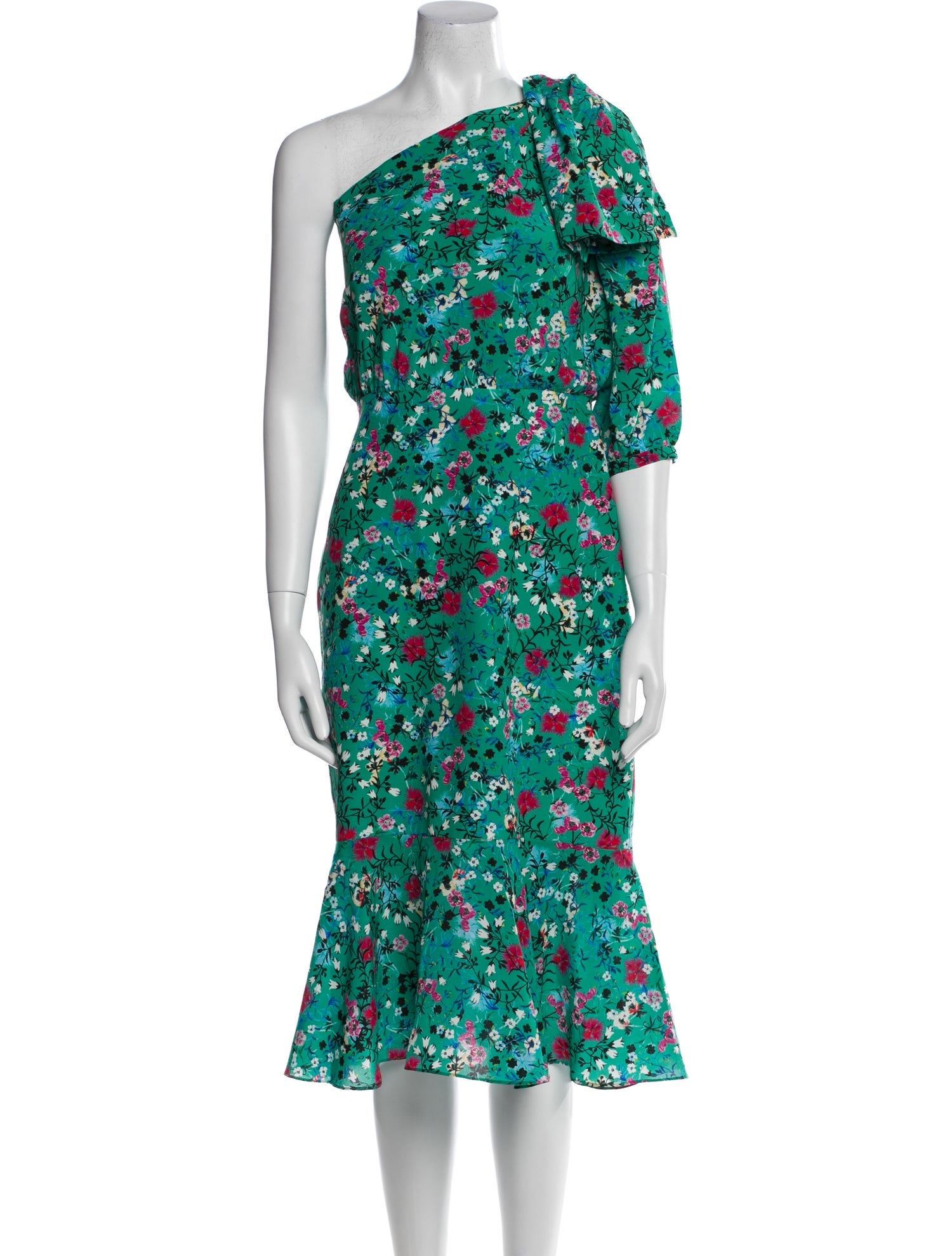 Saloni Silk Long Dress