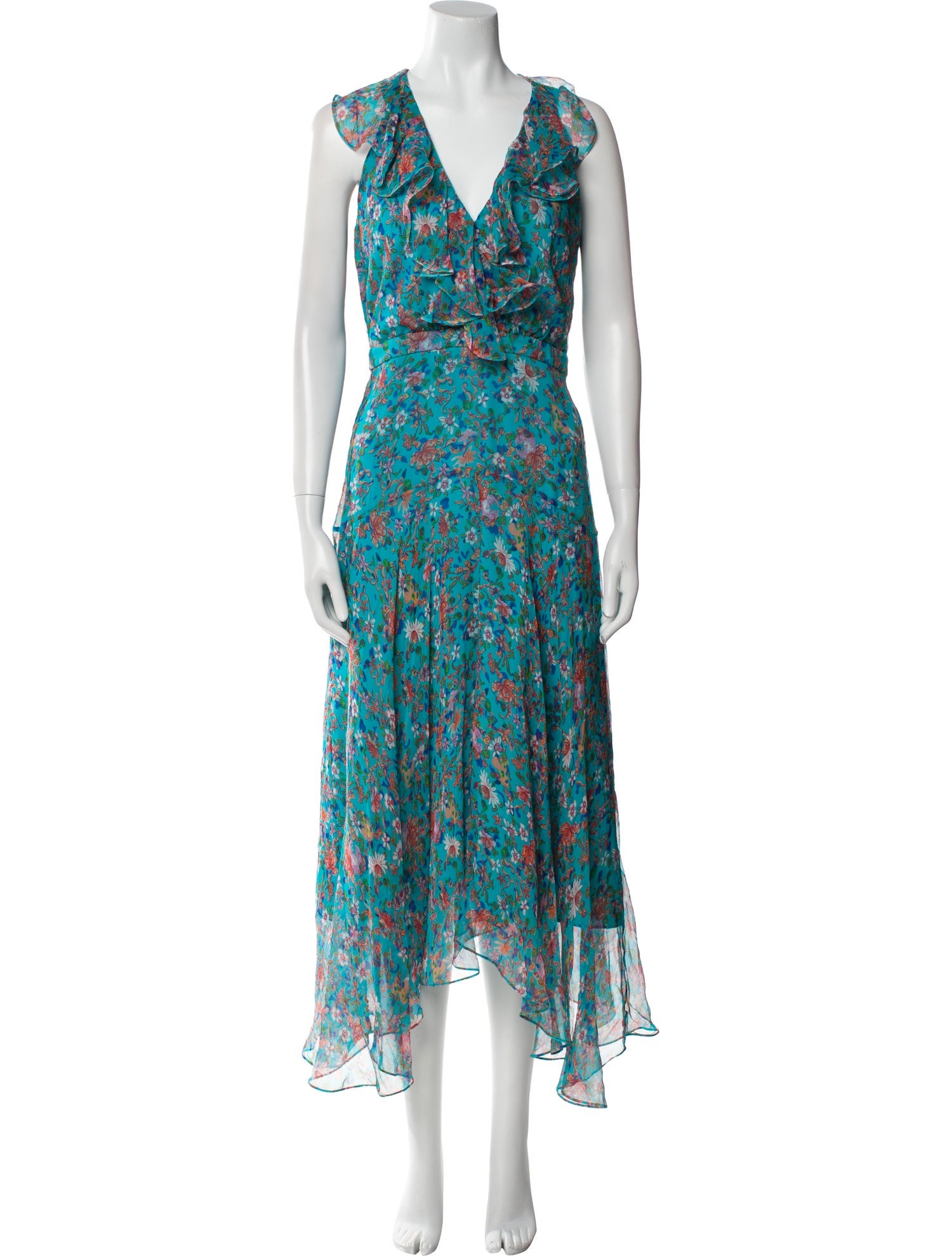 Saloni Silk Long Dress