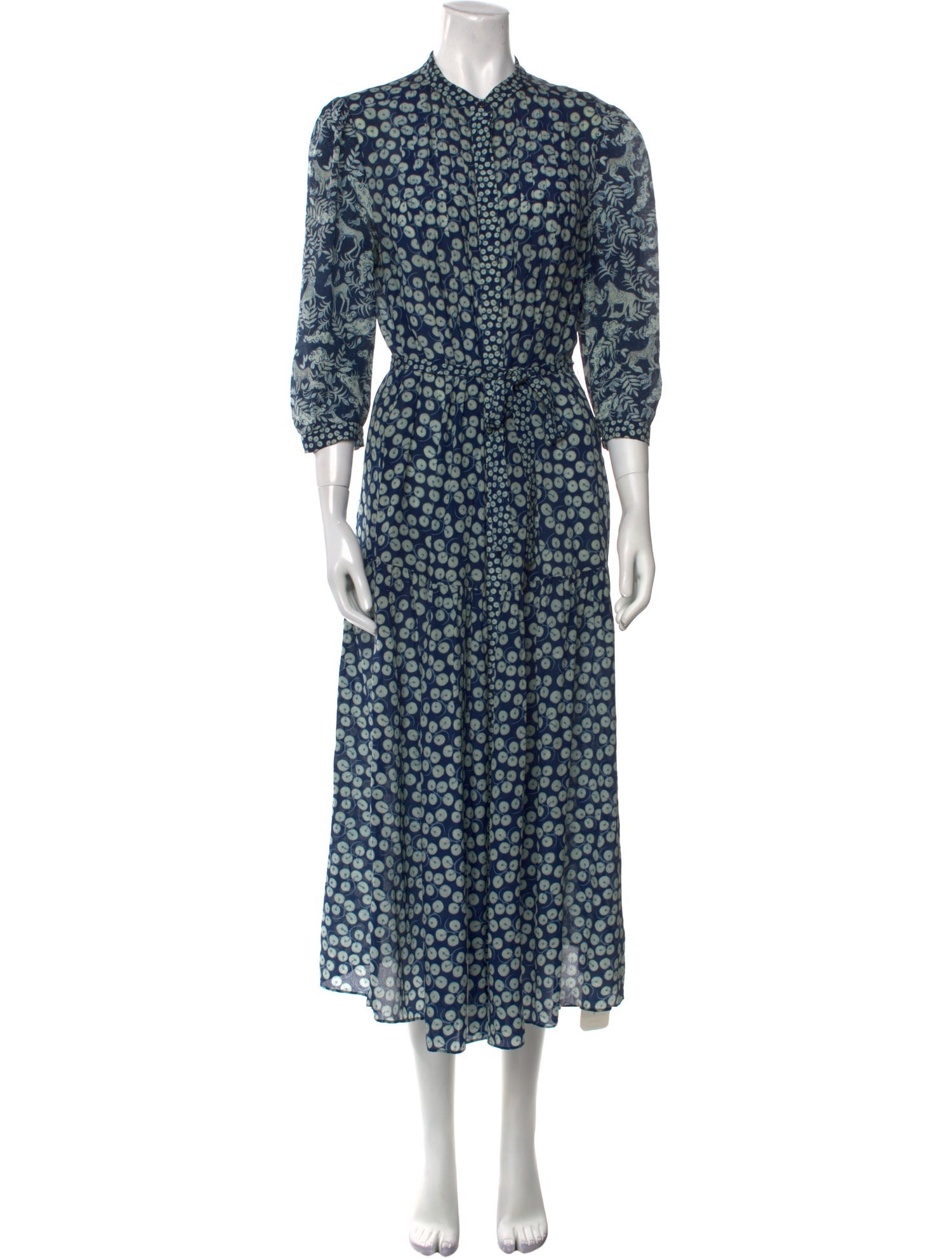 Saloni Silk Long Dress