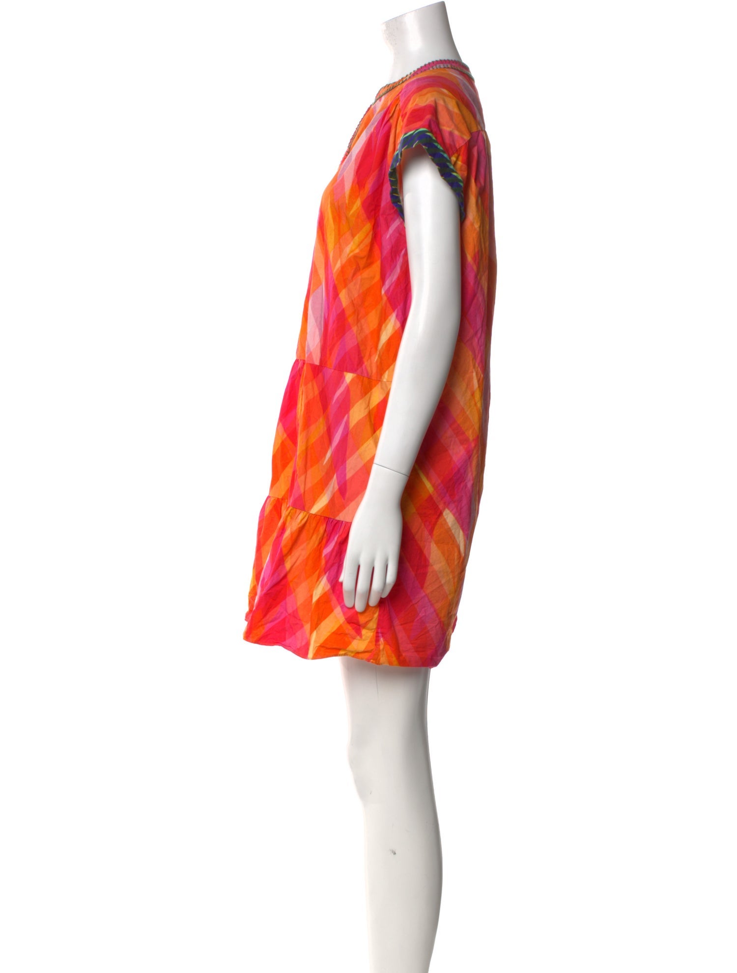 Saloni Printed Mini Dress