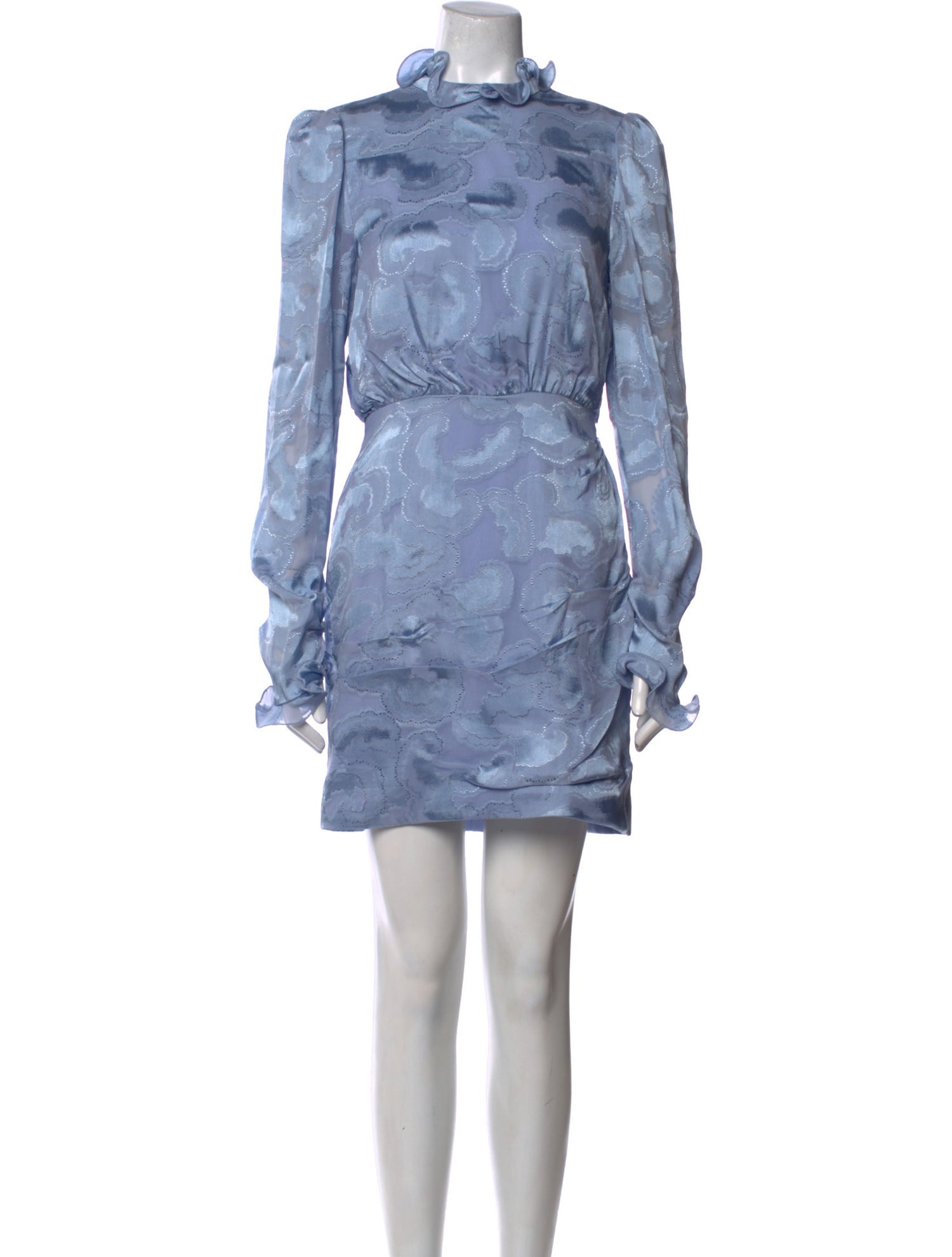 Saloni Silk Mini Dress