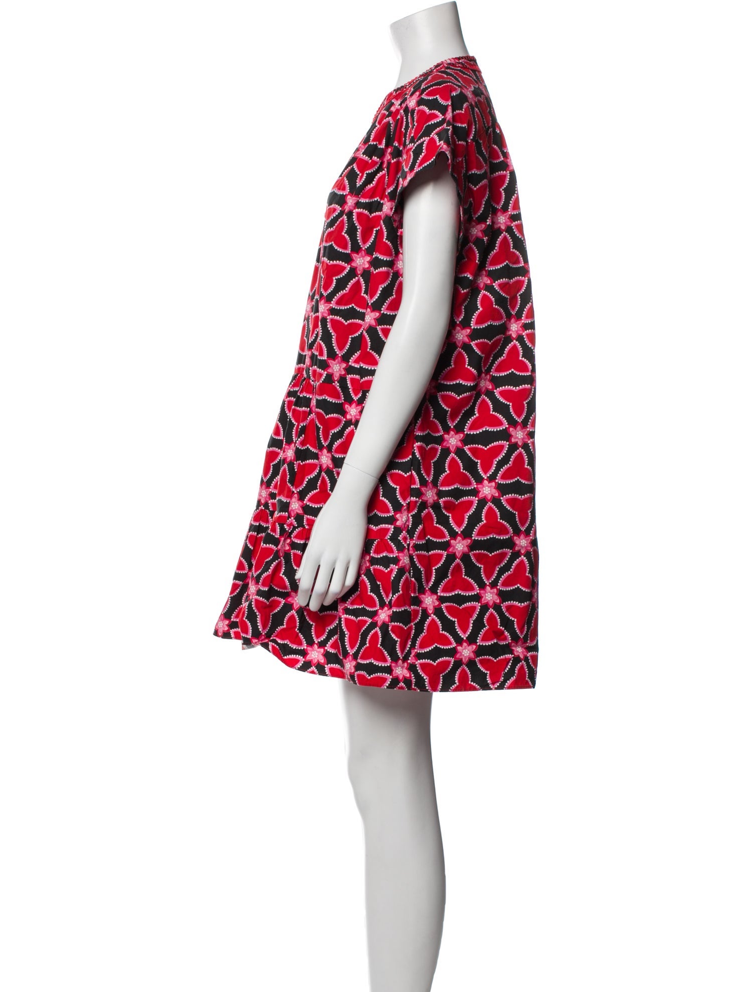 Saloni Printed Mini Dress