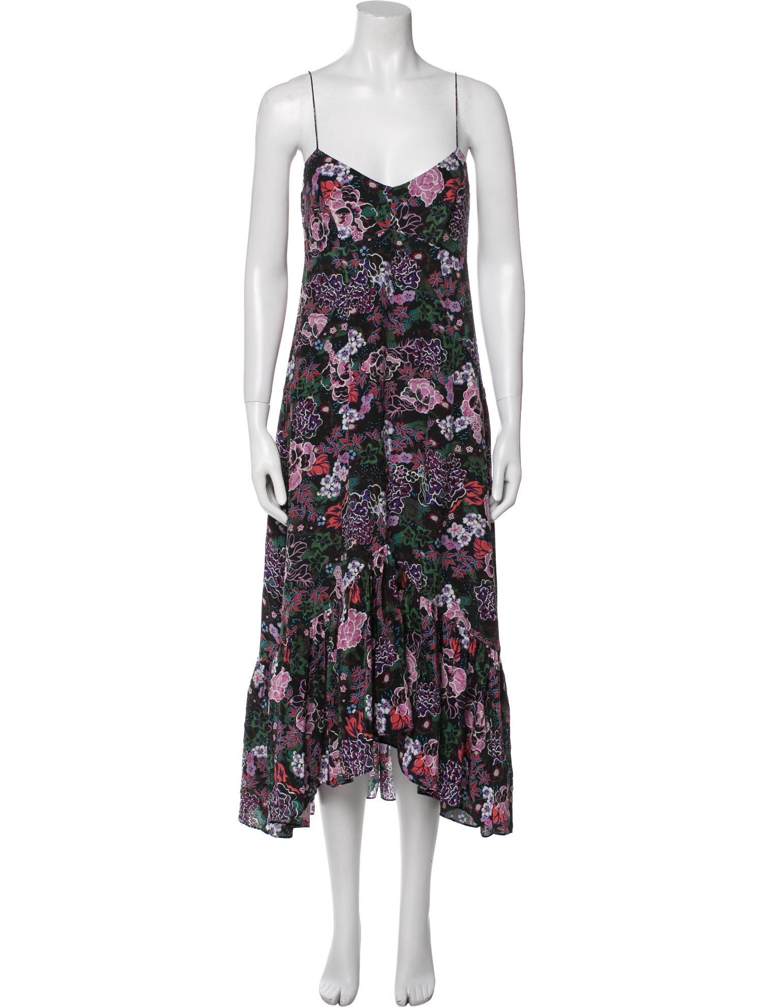 Saloni Silk Long Dress