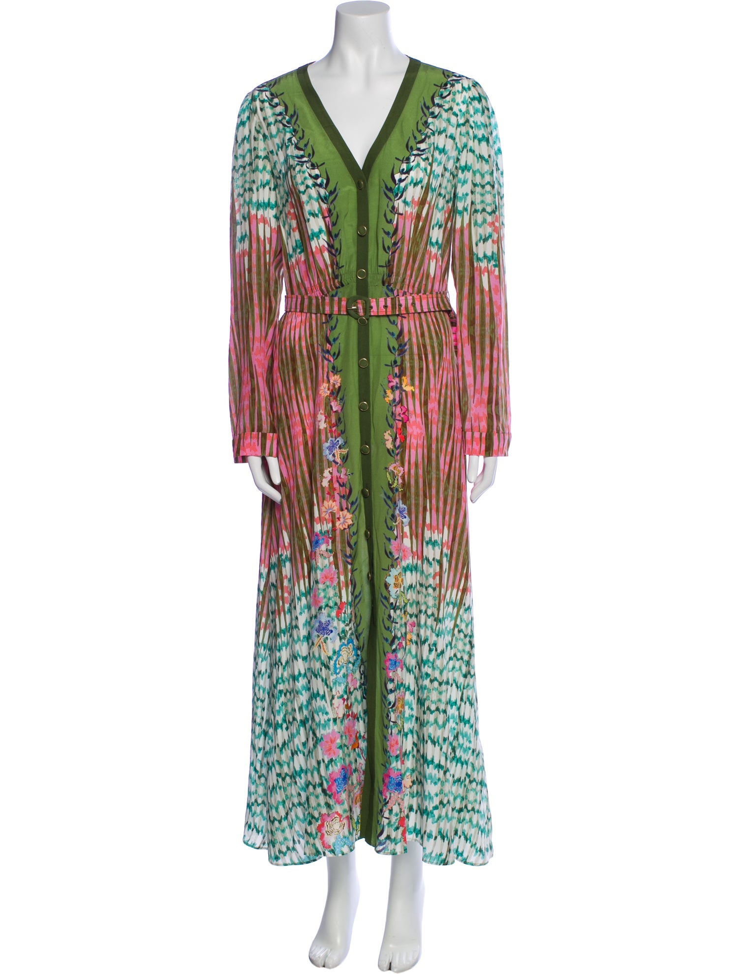 Saloni Silk Long Dress