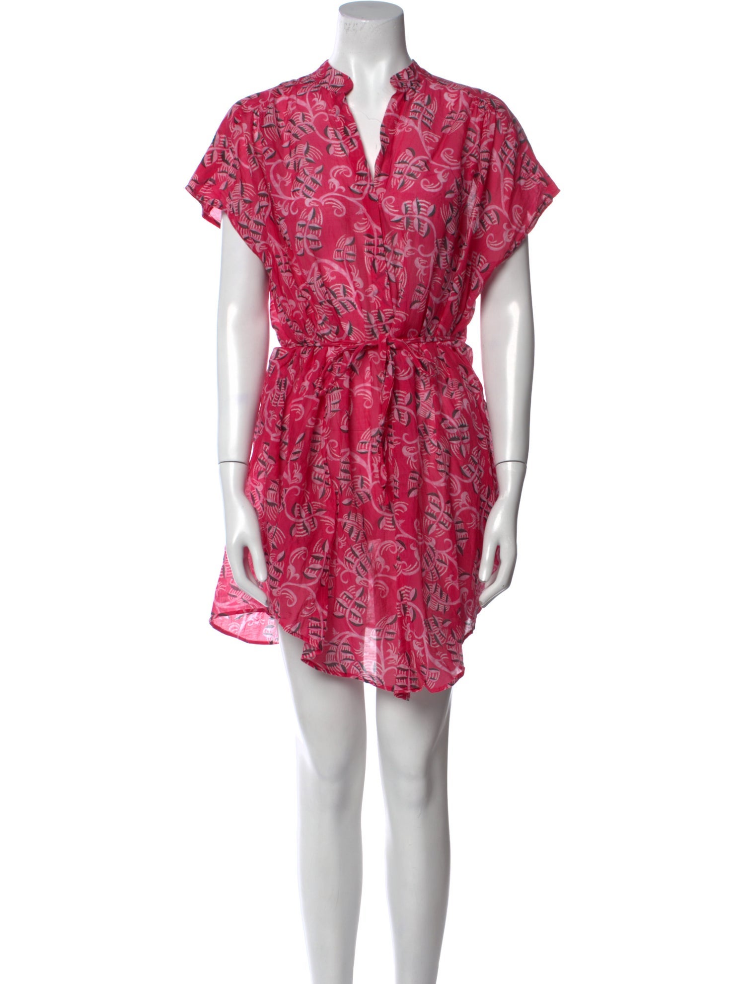 Saloni Printed Mini Dress